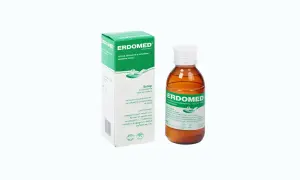 ERDOMED na zatoki: syrop w butelce i kartoniku. Pomaga przy problemach z drogami oddechowymi.