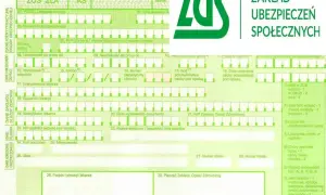 Formularz ZUS ZLA do zgłoszenia niezdolności do pracy, kluczowy przy ustalaniu wynagrodzenia chorobowego a zasiłku chorobowego.