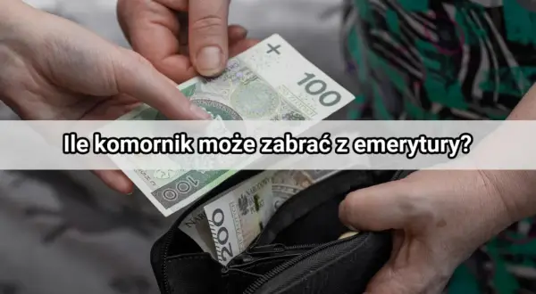 Ile komornik może zabrać z emerytury? Sprawdź limity i ochronę!