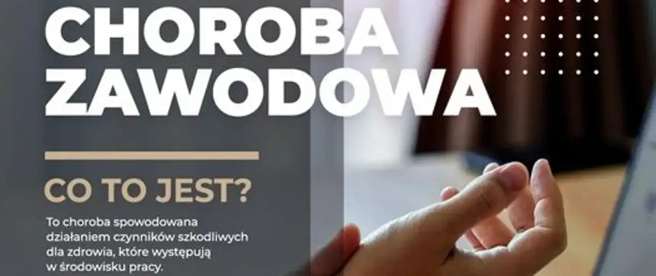 Choroba zawodowa to schorzenie wynikające z pracy. Dowiedz się, co to jest i jak chronić zdrowie.