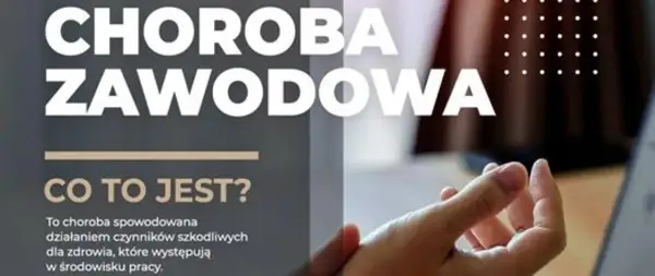 Choroba zawodowa to schorzenie wynikające z pracy. Dowiedz się, co to jest i jak chronić zdrowie.